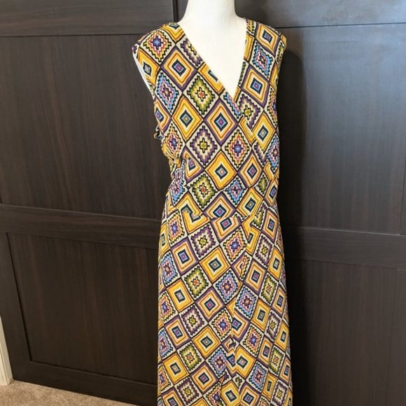 Ashro Jeniece Dress Size 24 Yellow New - Picture 2 of 9